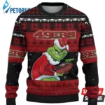 Best Grinch San Francisco 49Ers Ugly Christmas Sweaters – Peto Rugs