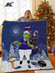 Bl – Br Grinch Quilt Blanket