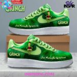 Grinch Just Waiting For Grinchmas Nike Air Force 1 – InspirDG