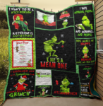 Grinch Quilt Blanket