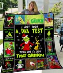 Grinch Quilt Blanket