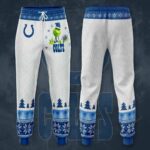 Indianapolis Colts Grinch Christmas 3D Full Printing Sweatpants Sport