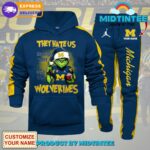 Michigan Wolverines NCAA x The Grinch Hoodie, Pants – Midtintee