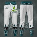 Philadelphia Eagles Football Grinch 3D Full Printing Sweatpants Sport