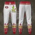 San Francisco 49Ers Grinch Christmas 3D Full Printing Sweatpants Sport