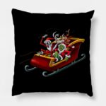 The Grinch Afraid Grinch Throw Pillow | The Grinch Store