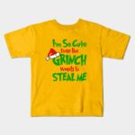 The Grinch Animated Christmas Kids T-Shirt | The Grinch Store