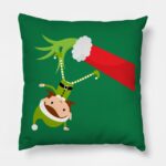 The Grinch Being A Grinch Throw Pillow | The Grinch Store