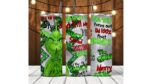 The Grinch Being A Grinch Tumbler | The Grinch Store