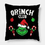 The Grinch Club Throw Pillow | The Grinch Store