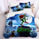 The Grinch Funny Christmas Bedding Set | The Grinch Store