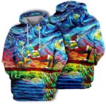 The Grinch Paintings Style Unisex 3d Hoodie | The Grinch Store