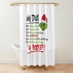 The Grinchy Booked Shower Curtain | The Grinch Store