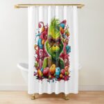 The Grinchy Zealous Zestfulness Shower Curtain | The Grinch Store